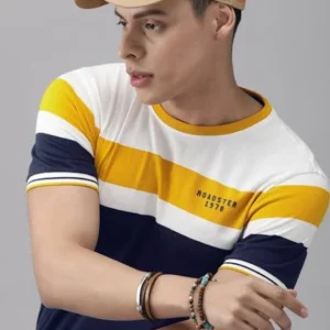 Allince Mens Cotton Round Neck Tshirt