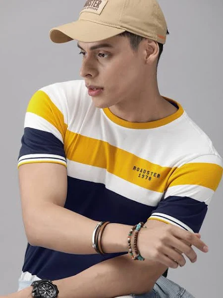 Allince Mens Cotton Round Neck Tshirt