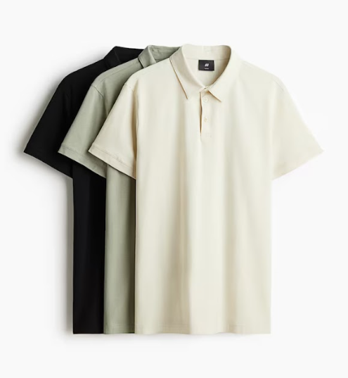 Polo Collar Slim Fit Tshirt